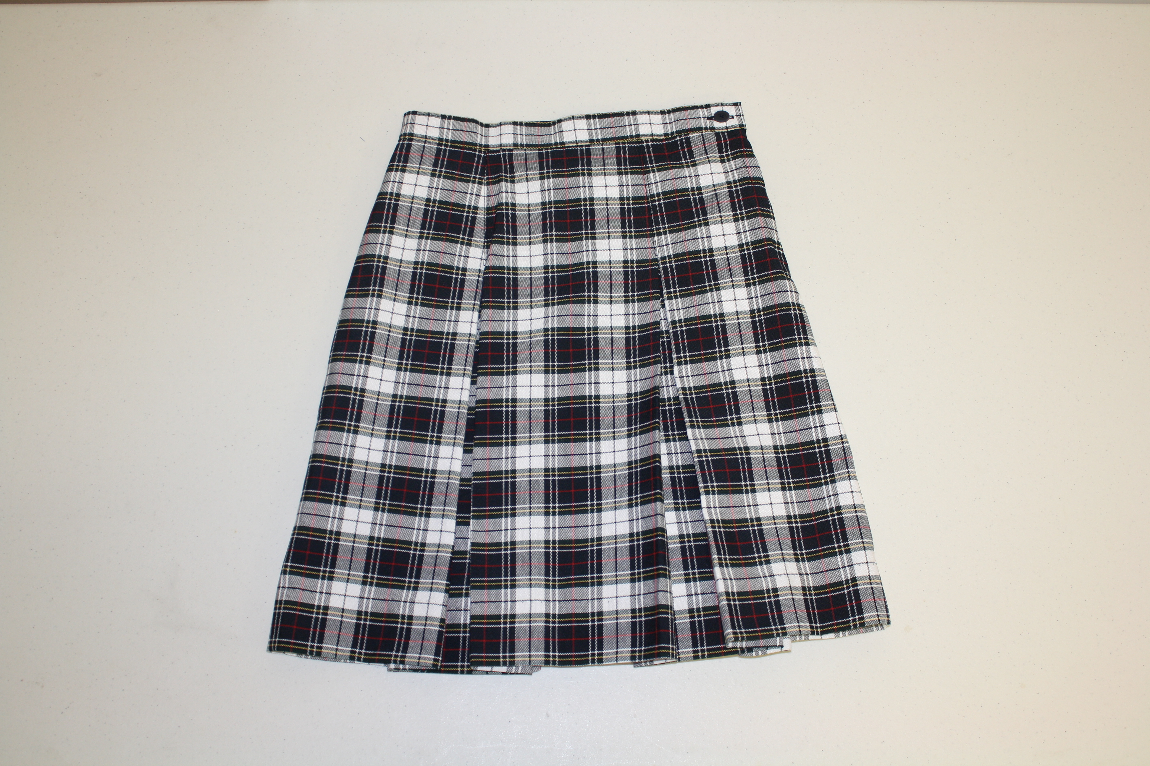 Gospel Baptist Girls Half sizes Plaid Skirt 3rd-6th