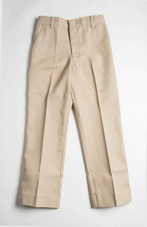 SMLS Boys Flat Front Blend Pants