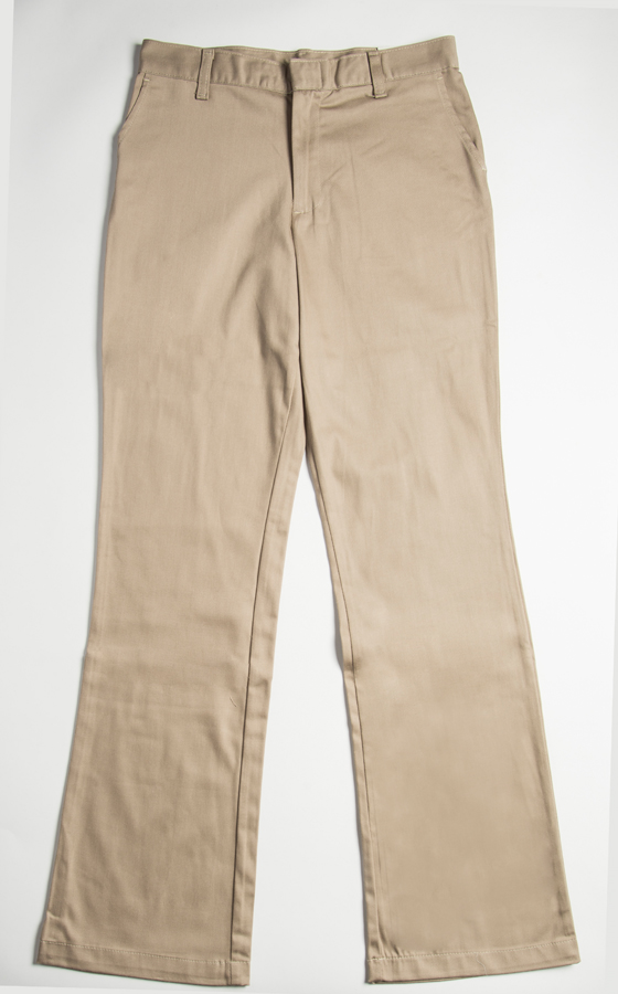 SFCA Girls Flat Front Pants K-5